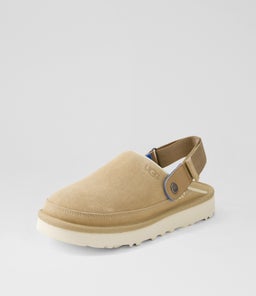 GOLDENCOAST CLOG UU SAND SANTORINI SUEDE