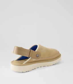 GOLDENCOAST CLOG UU SAND SANTORINI SUEDE