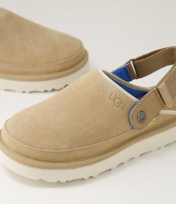 GOLDENCOAST CLOG UU SAND SANTORINI SUEDE