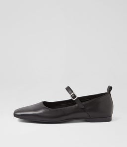 DELIA VB BLACK LEATHER
