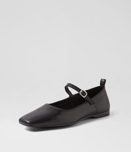 DELIA VB BLACK LEATHER