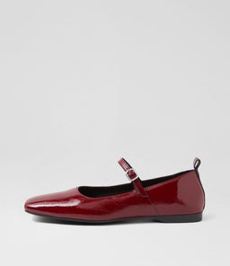 DELIA VB DARK RED PATENT LEATHER