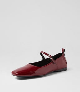 DELIA VB DARK RED PATENT LEATHER