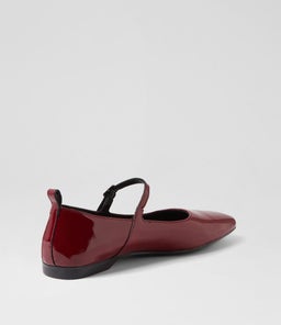 DELIA VB DARK RED PATENT LEATHER