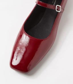 DELIA VB DARK RED PATENT LEATHER
