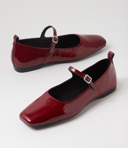 DELIA VB DARK RED PATENT LEATHER