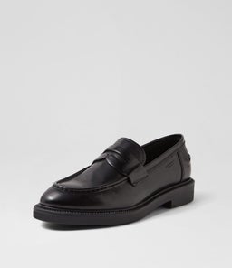 ALEX W VB BLACK LEATHER