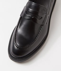ALEX W VB BLACK LEATHER