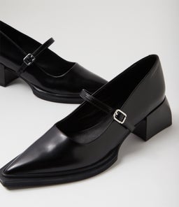 VIVIAN MARYJANE VB BLACK LEATHER