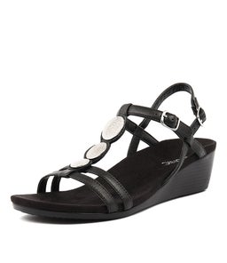 PARK NOLEEN BLACK LEATHER