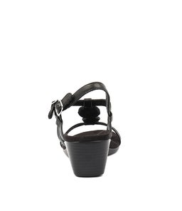 PARK NOLEEN BLACK LEATHER