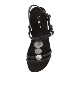 PARK NOLEEN BLACK LEATHER