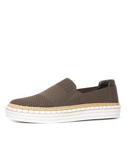 QUEEN VE KHAKI KNIT