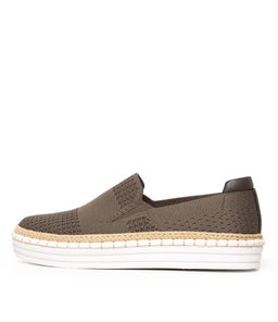 QUEEN VE KHAKI KNIT