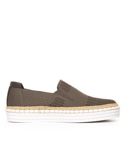 QUEEN VE KHAKI KNIT