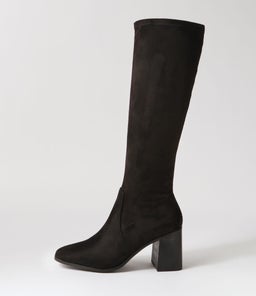 LINDEN VE BLACK MICROSUEDE