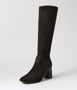 LINDEN VE BLACK MICROSUEDE