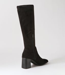 LINDEN VE BLACK MICROSUEDE