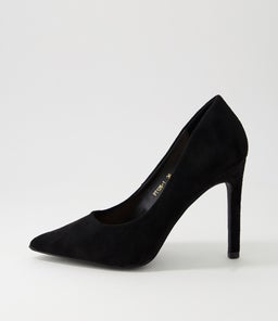 HAROLINA VE BLACK MICROSUEDE
