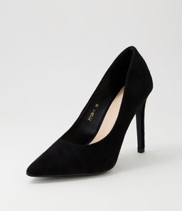 HAROLINA VE BLACK MICROSUEDE