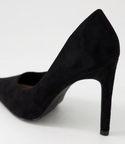 HAROLINA VE BLACK MICROSUEDE