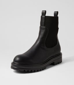 MOSES VE BLACK BLACK SMOOTH KNIT