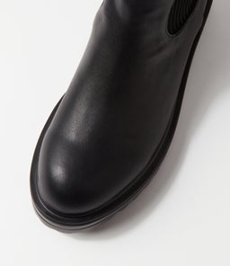MOSES VE BLACK BLACK SMOOTH KNIT