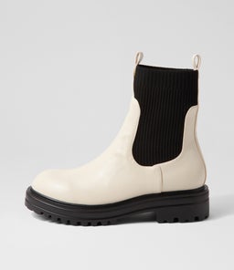 MOSES VE BONE BLACK SMOOTH KNIT