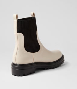 MOSES VE BONE BLACK SMOOTH KNIT