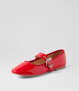 BANKS VE RED PATENT PU
