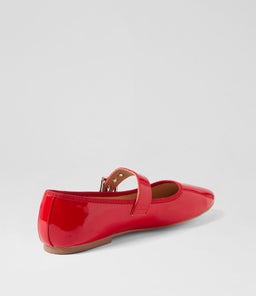 BANKS VE RED PATENT PU