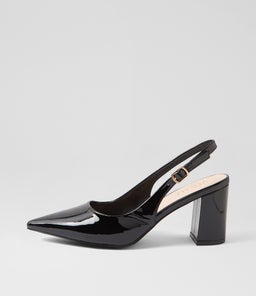 ELIO VE BLACK PATENT PU