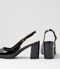 ELIO VE BLACK PATENT PU