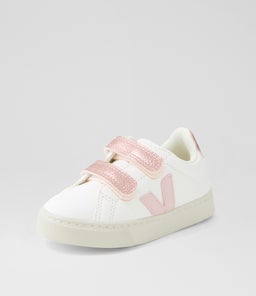 SMALL ESPLAR TOT VJ EXTRA WHITE PETALE NACRE LEATHER