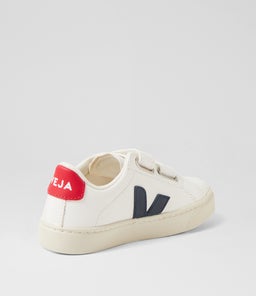SMALL ESPLAR JNR VJ WHITE NAUTICO PEKIN LEATHER