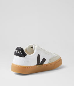 SMALL VOLLEY TOT VJ WHITE BLACK CANVAS
