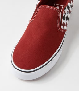 ASHER M VN DARK RED CANVAS