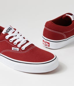 DOHENY M VN DARK RED WHITE CANVAS