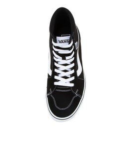 FILMORE HI M VN BLACK WHITE SUEDE CANVAS
