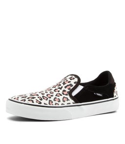 ASHER DELUXE W VN LEOPARD SUEDE CANVAS