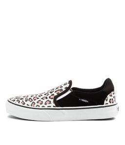 ASHER DELUXE W VN LEOPARD SUEDE CANVAS
