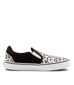 ASHER DELUXE W VN LEOPARD SUEDE CANVAS