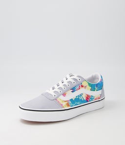 WARD RAINBOW W VN TIE DYE MULTI WHITE CANVAS