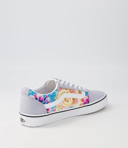 WARD RAINBOW W VN TIE DYE MULTI WHITE CANVAS