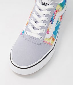 WARD RAINBOW W VN TIE DYE MULTI WHITE CANVAS