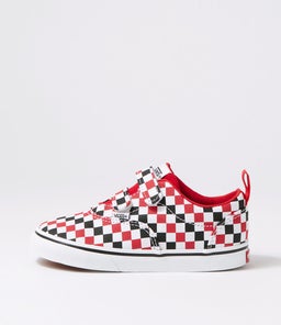 DOHENY V TOT VN CHECKERBOARD RED CANVAS
