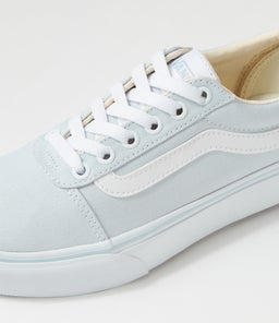 WARD PLATFORM W VN LT BLUE WHITE CANVAS