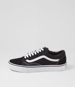 OLD SKOOL M VN BLACK WHITE SUEDE CANVAS