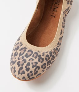 AVA BALLET LEOPARD SUEDE