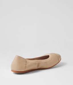 AVA BALLET BEIGE LEATHER